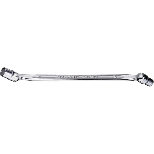 Double ended flexi-joint Wrench FLEXI Size 1/2 x 9/16 " L.227 mm